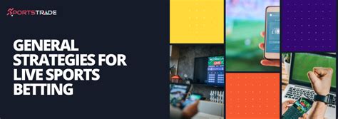 live sports betting strategy